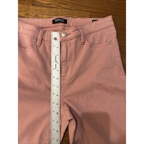 Buffalo David Bitton Jeans Pink Havana 2/26 High Rise Soft Strech Ankle Skinny - Picture 11 of 13